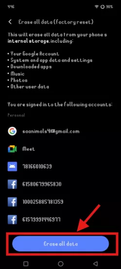 phone reset kaise kare