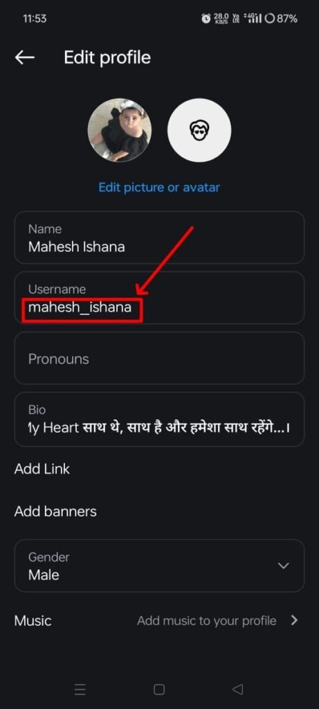 Instagram Username For Boys